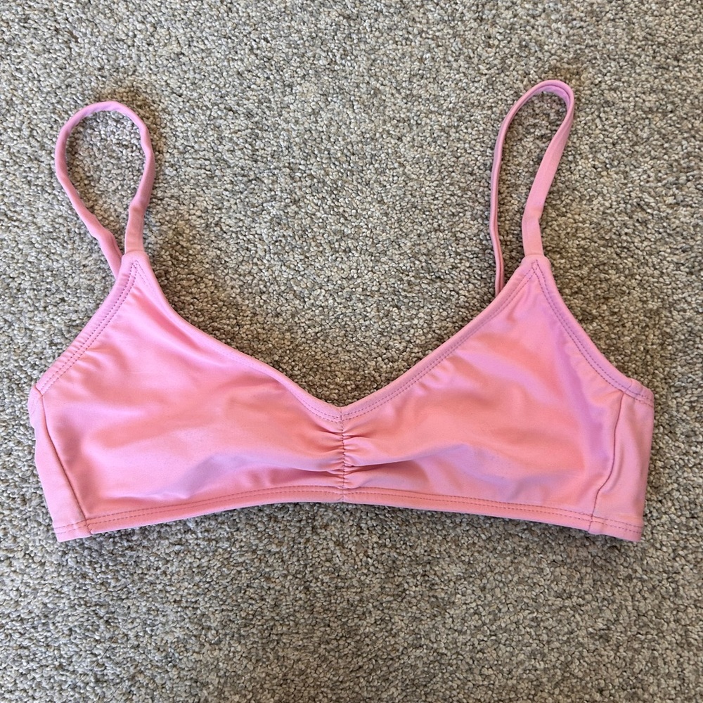 Light pink swimsuit top